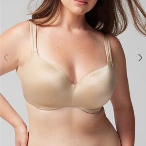 Soma Smooth Beige Bra
